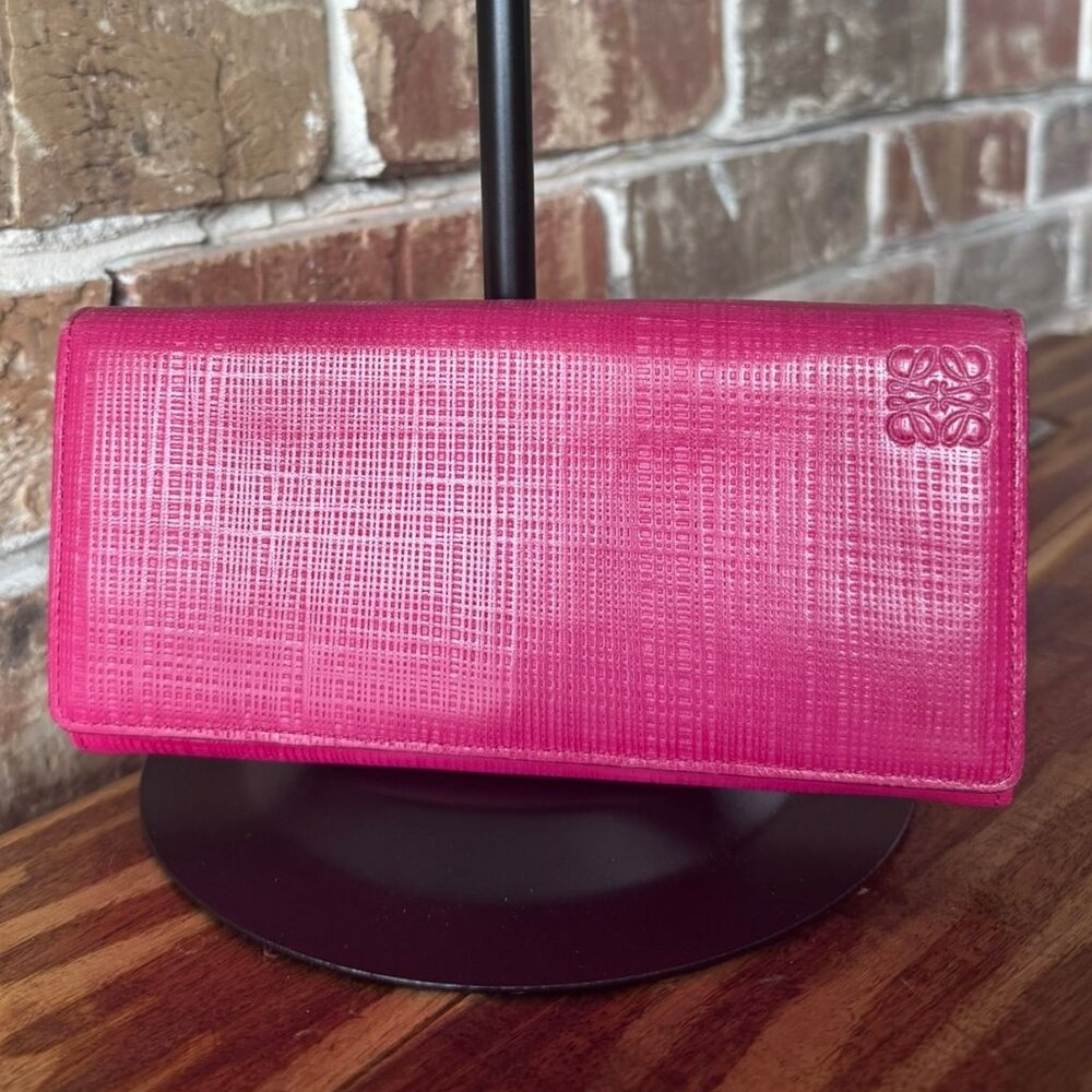 Loewe Rare Pink Long Wallet